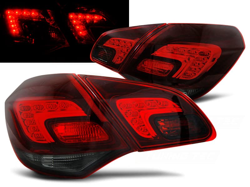 Zadné svetlá Opel Astra J 10-15 Hatchback LED Red Smoke