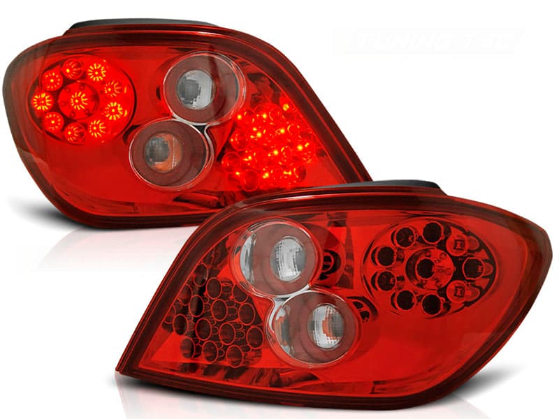 Zadné svetlá Peugeot 307 01-07 LED Red White