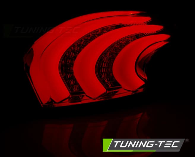 Zadné svetlá Peugeot 208 LED BAR Red White – náhľad 2