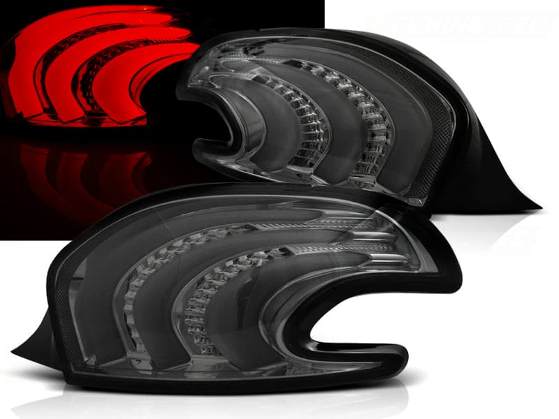 Zadné svetlá Peugeot 208 LED BAR Smoke