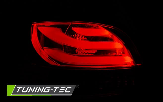 Zadné svetlá Peugeot 206 LED BAR Red Smoke – náhľad 2