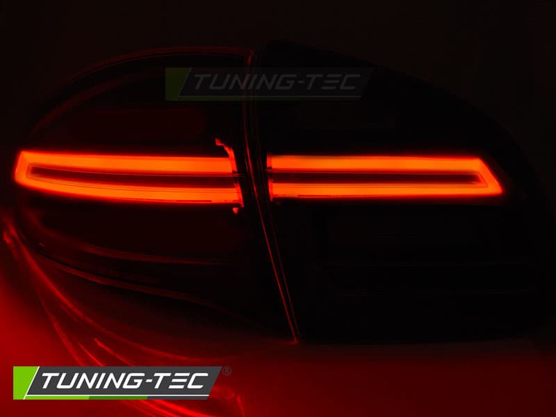 Zadné svetlá Porsche Cayenne 10-15 LED Red Smoke Black – náhľad 2