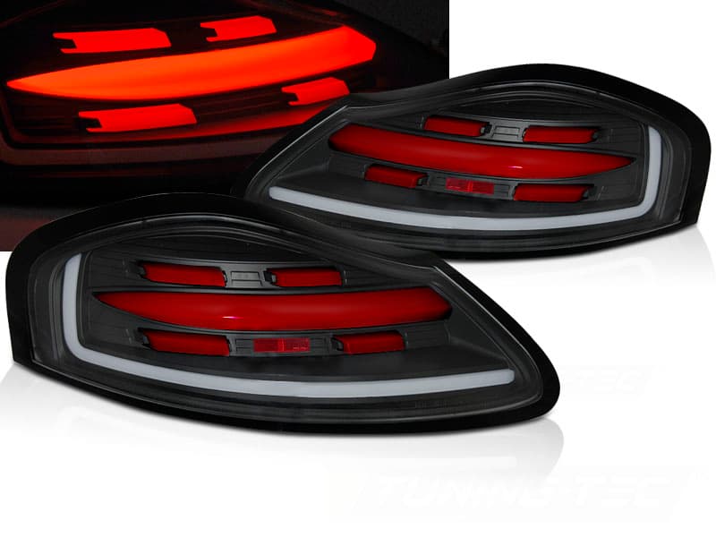 Zadné svetlá Porsche Boxster 96-04 Red LED Dynamic Black