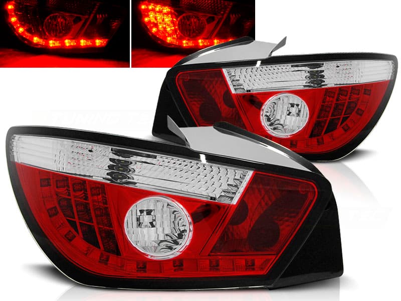 Zadné svetlá Seat Ibiza 6J 08-12 3D LED Red White