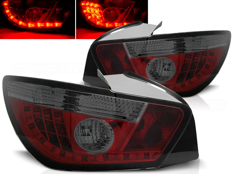 Zadné svetlá Seat Ibiza 6J 08-12 3D LED Red Smoke