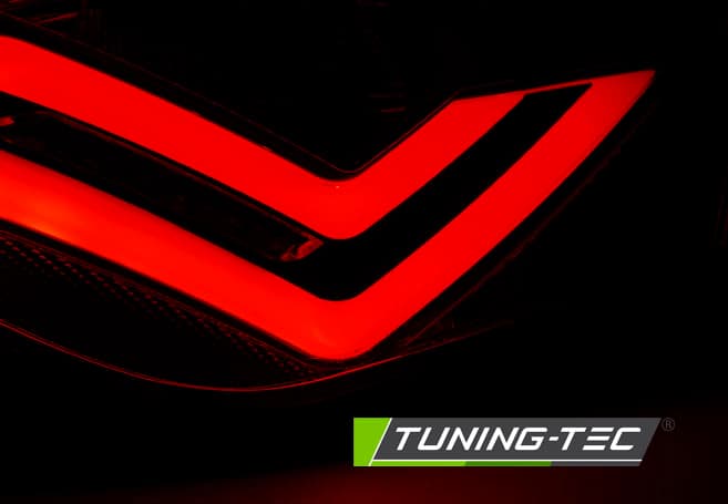 Zadné svetlá Seat Ibiza 6J 08-12 LED BAR 3D Red Smoke – náhľad 5