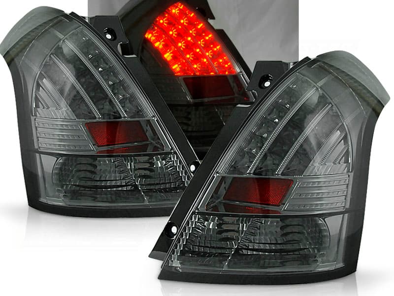 Zadné svetlá Suzuki Swift 05-10 LED Smoke