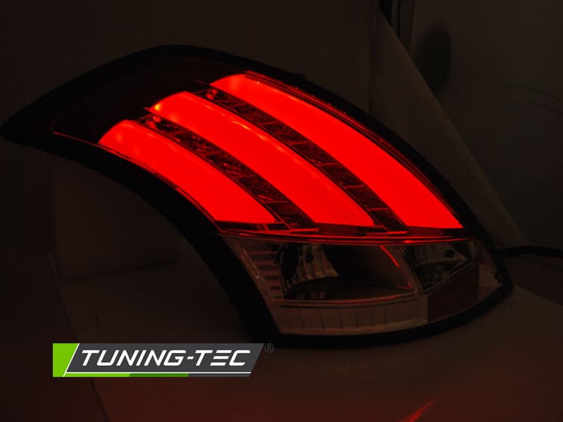 Zadné svetlá Suzuki Swift 5 10-17 LED BAR Red Smoke – náhľad 3