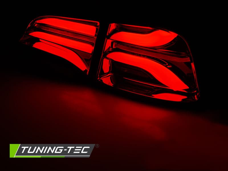 Zadné svetlá Tesla Model 3 Y LED Dynamic Red Smoke – náhľad 3