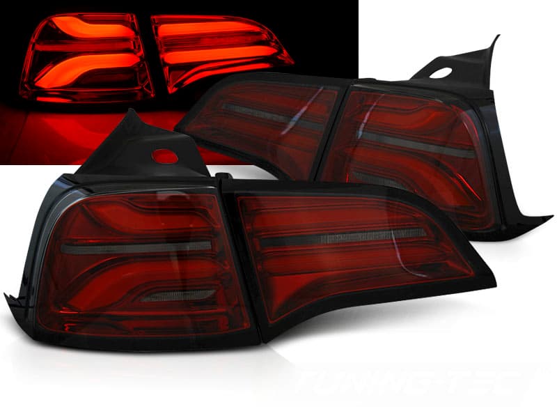 Zadné svetlá Tesla Model 3 Y LED Dynamic Red Smoke