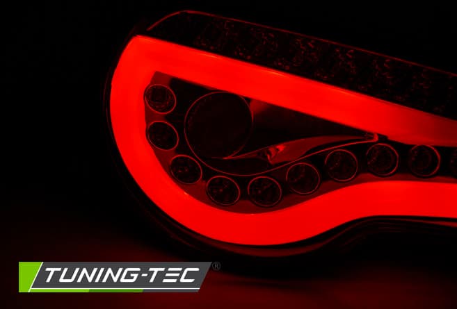 Zadné svetlá Toyota GT86 12-16 LED BAR Chrome – náhľad 4