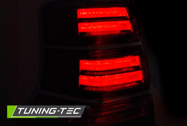 Zadné svetlá Toyota Land Cruiser 150 09-13 LED Red Smoke – náhľad 2