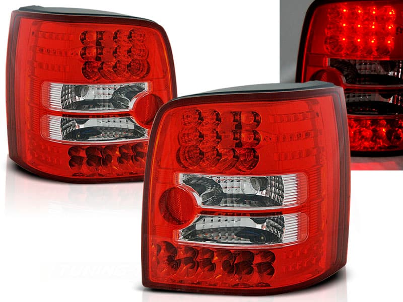 Zadné svetlá VW Passat B5 Combi 96-00 Red LED