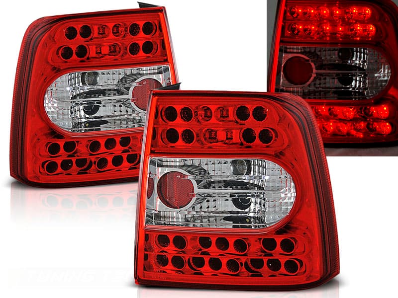 Zadné svetlá VW Passat B5 Sedan 96-00 LED Red White
