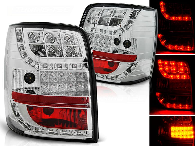 Zadné svetlá VW Passat B5 Kombi 96-00 Variant LED Chrome