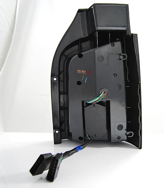 Zadné svetlá VW T5 03-15 LED Smoke (dvojité dvere) – náhľad 2