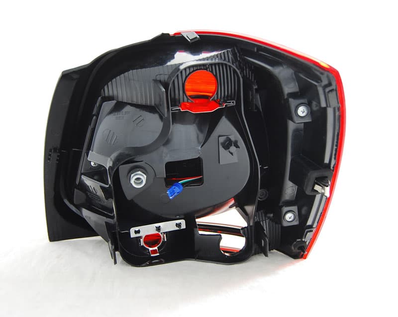 Zadné svetlá VW Polo 09-13 Red LED Clear Red – náhľad 2