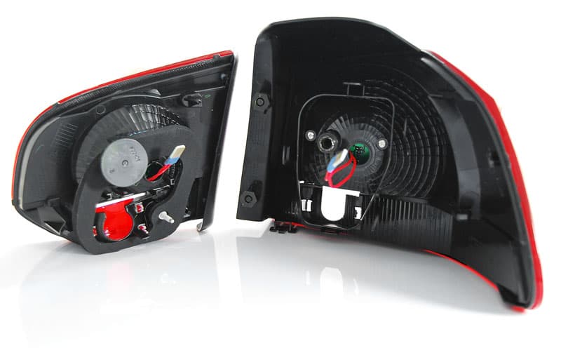 Zadné svetlá VW Golf 6 LED Red White – náhľad 2