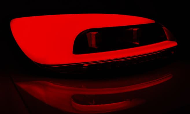 Zadné svetlá VW Scirocco LED BAR Red Smoke – náhľad 2