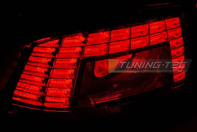 Zadné svetlá VW Passat B7 10-14 Sedan LED Red White – náhľad 2