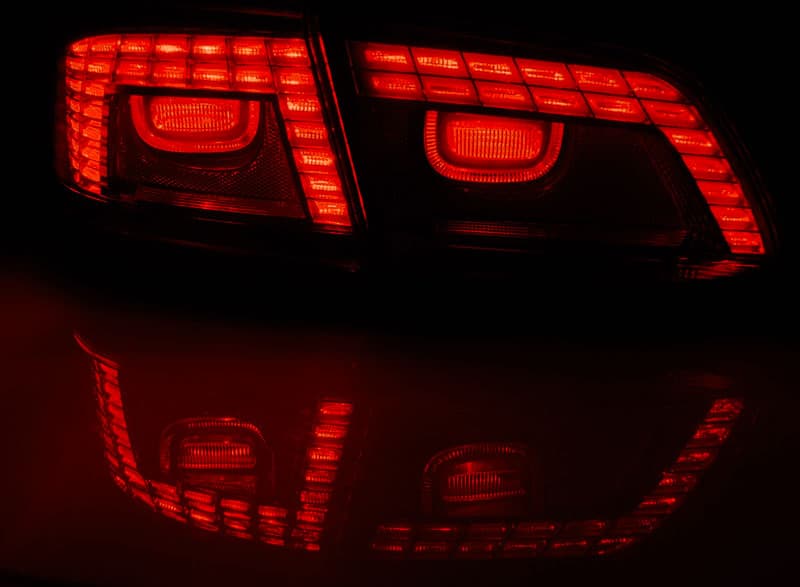Zadné svetlá VW Passat B7 10-14 Sedan LED Red Smoke – náhľad 2
