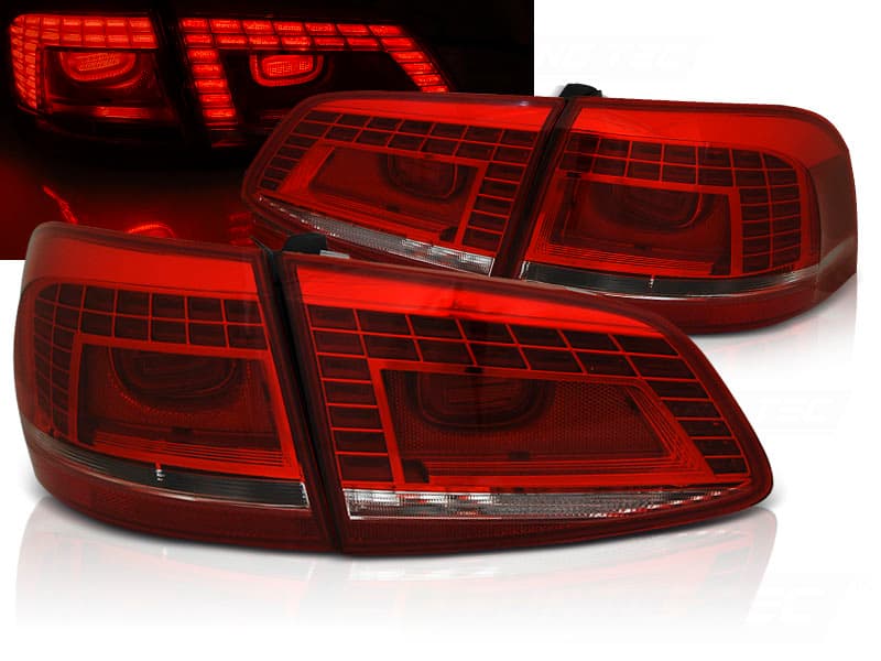 Zadné svetlá VW Passat B7 Variant 10-14 LED Red White