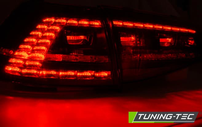 Zadné svetlá VW Golf 7 LED Dynamic Smoke – náhľad 2