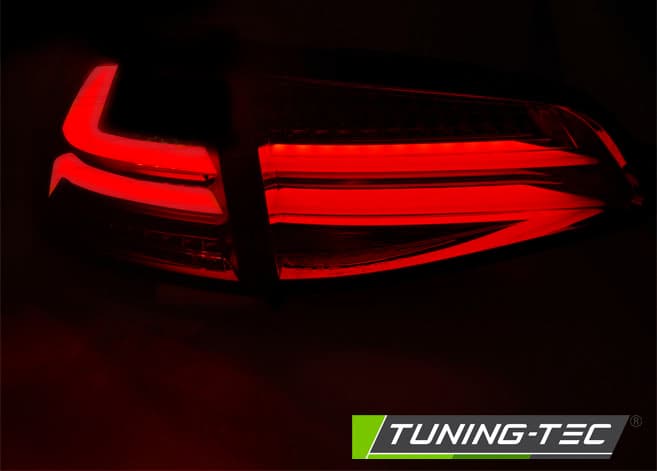Zadné svetlá VW Golf 7 LED BAR Smoke – náhľad 3