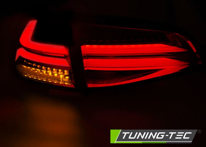 Zadné svetlá VW Golf 7 LED BAR Smoke – náhľad 4