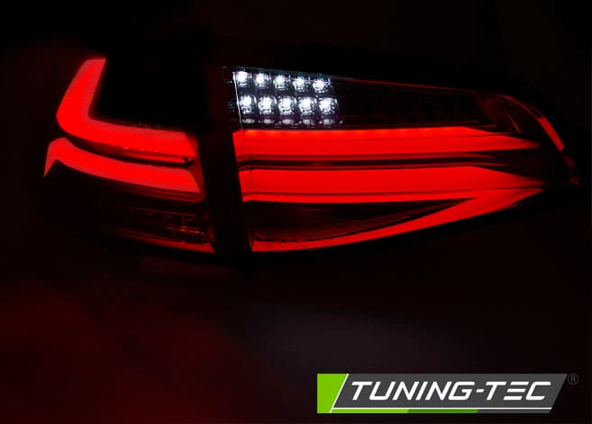 Zadné svetlá VW Golf 7 LED BAR Smoke – náhľad 5