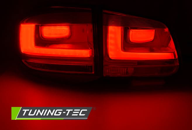 Zadné svetlá VW Tiguan 07-11 Red LED BAR – náhľad 2