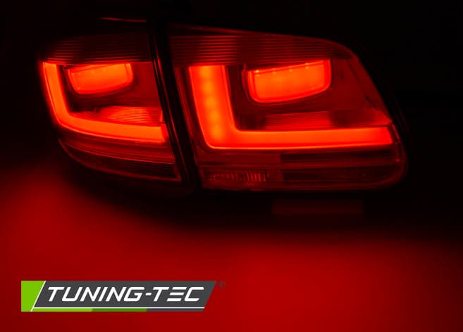 Zadné svetlá VW Tiguan 07-11 Red LED BAR – náhľad 3
