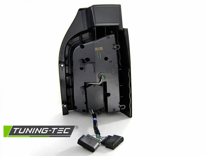 Zadné svetlá VW T5 03-15 LED Black Smoke White (dvojité dvere) – náhľad 5
