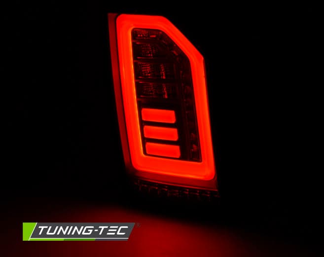 Zadné svetlá VW T6 15-19 LED Black Smoke White (výklopné dvere) – náhľad 4