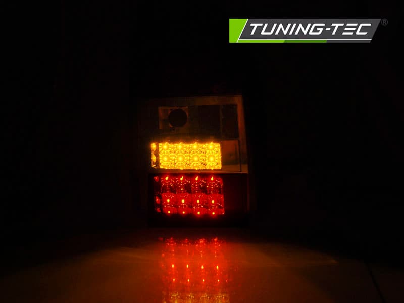 Zadné svetlá VW T5 03-09 LED Red Smoke (dvojité dvere) – náhľad 2