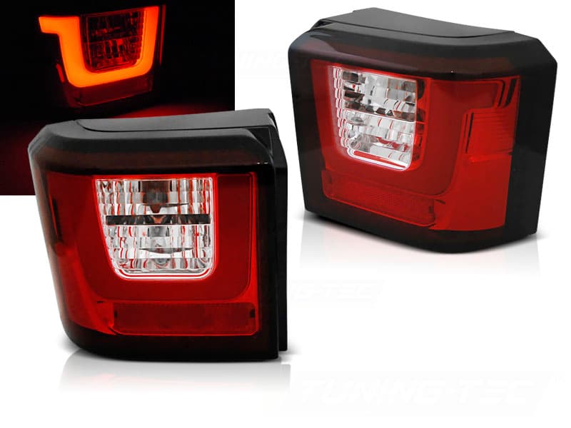 Zadné svetlá VW T4 90-03 LED BAR Red White