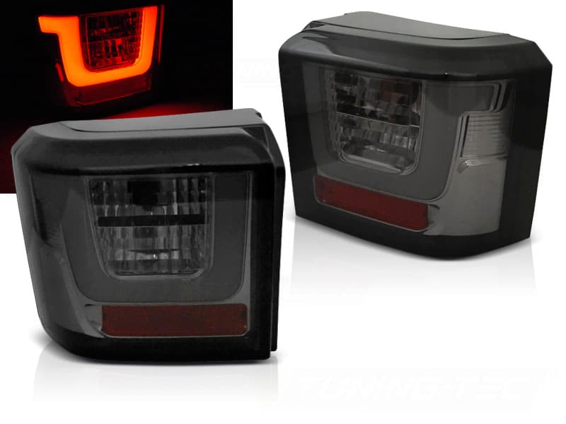 Zadné svetlá VW T4 90-03 LED BAR Smoke