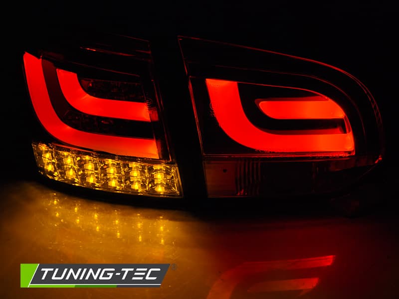 Zadné svetlá VW Golf 6 LED BAR Red White - M8 – náhľad 2