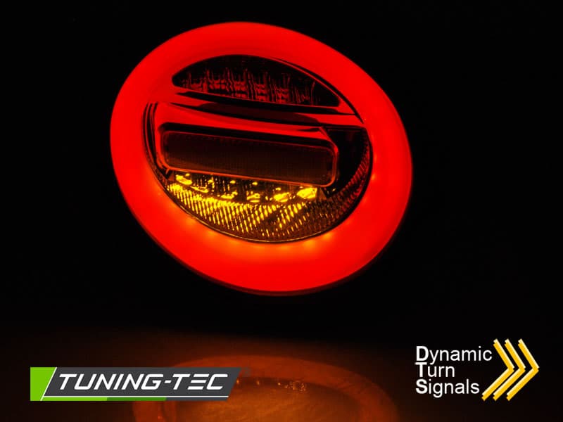 Zadné svetlá VW New Beetle 98-05 LED Dynamic Red Smoke – náhľad 3