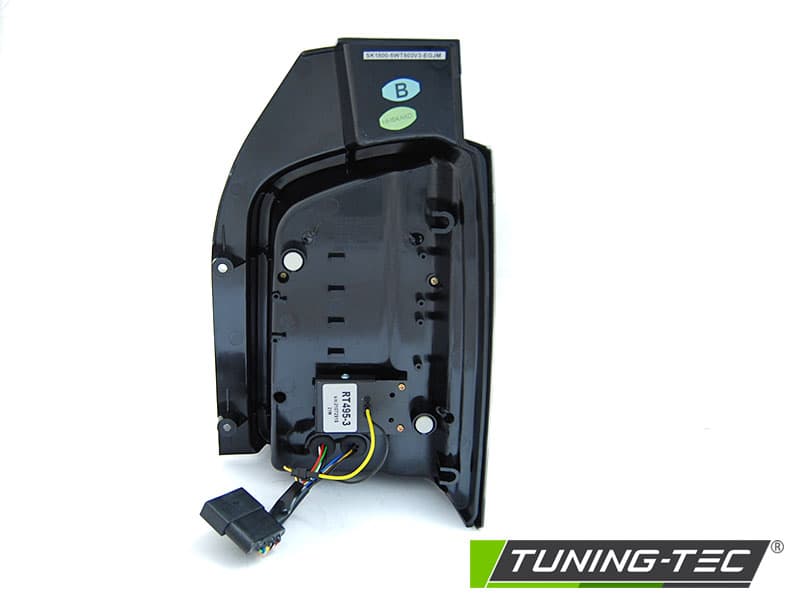 Zadné svetlá VW T5 03-09 Full LED Black Smoke (dvojité dvere) – náhľad 6