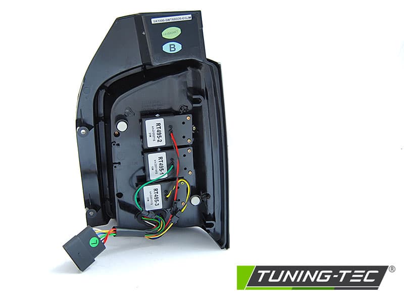 Zadné svetlá VW T6.1 Bulb Red White (dvojité dvere) – náhľad 6