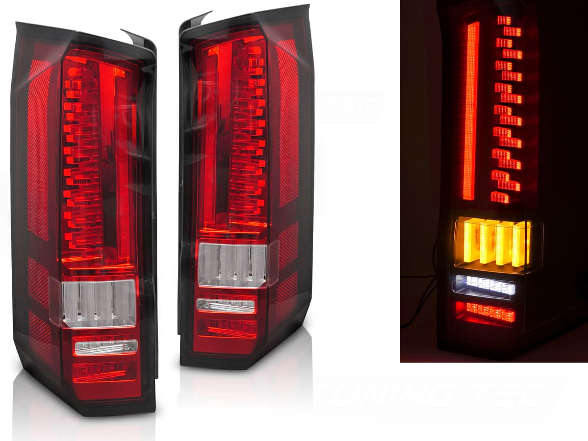 Zadné svetlá VW Crafter 2 LED Dynamic Red White