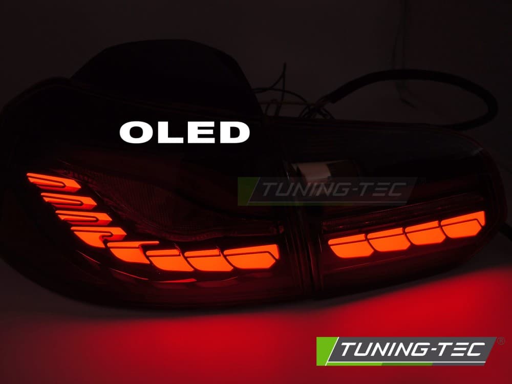 Zadné OLED svetlá VW Golf 6 Red – náhľad 2