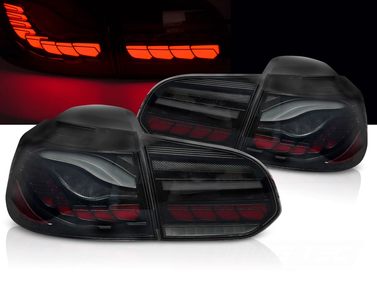 Zadné OLED svetlá VW Golf 6 Smoke