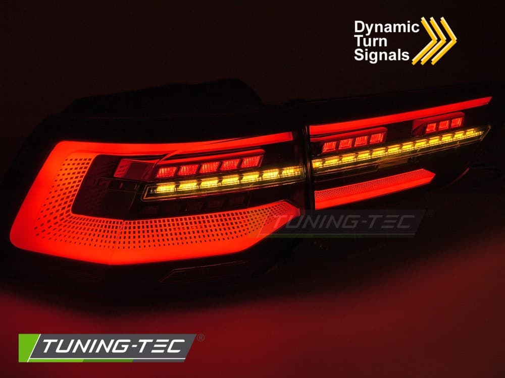 Zadné svetlá VW Golf 8 Hatchback Red LED Dynamic – náhľad 4