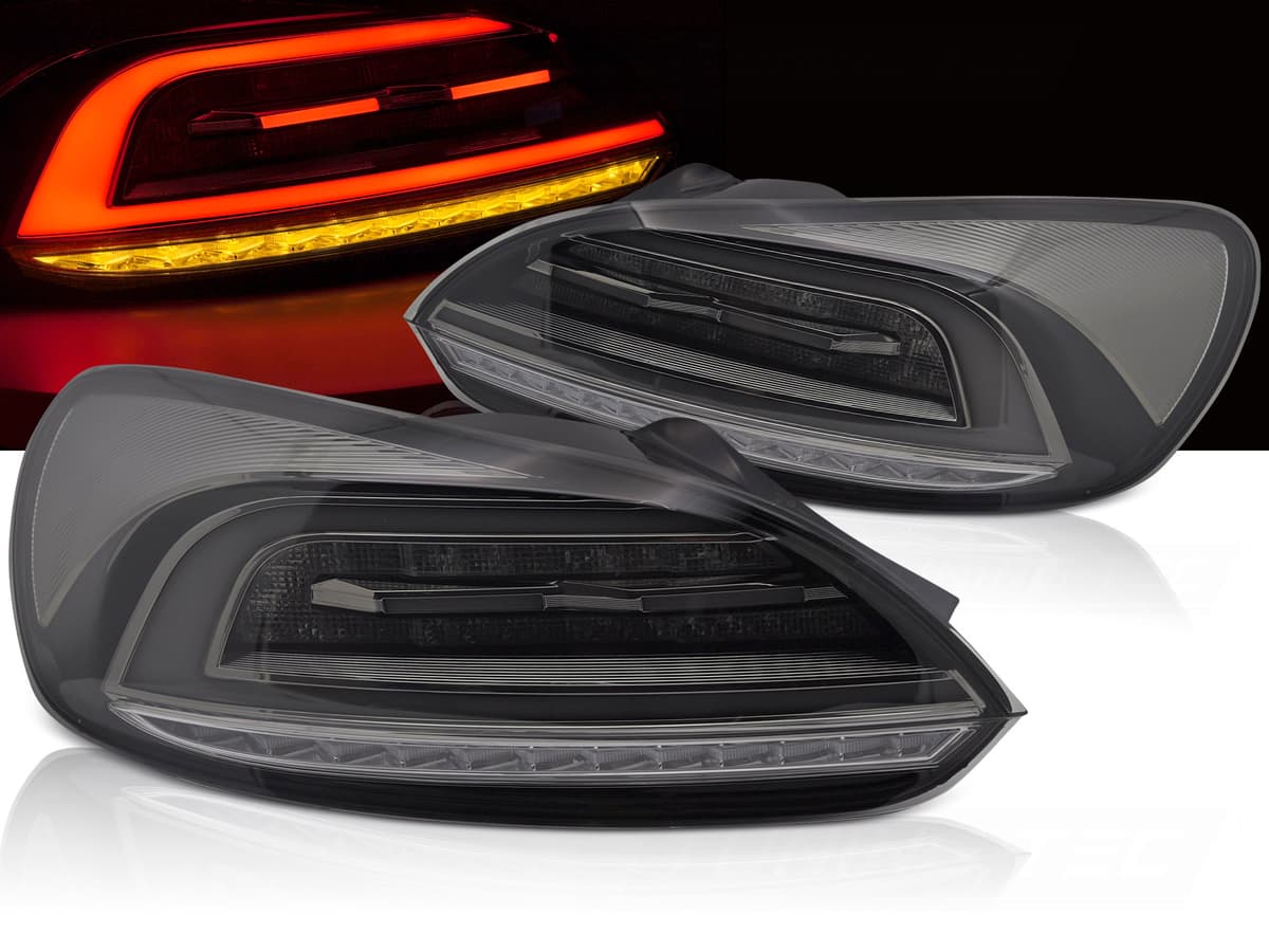 Zadné svetlá VW Scirocco 3 LED Smoke - V7
