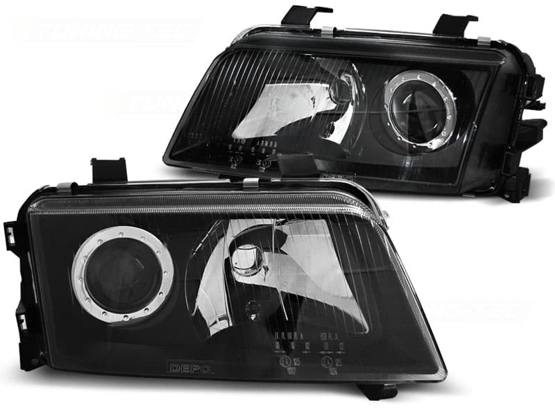 Predné svetlá Audi A4 94-98 Black