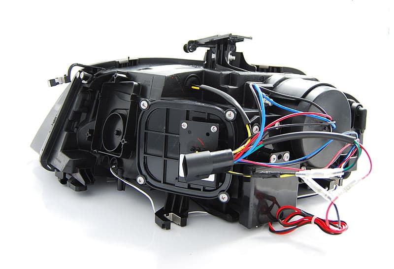 Predné svetlá Audi A4 B8 08-11 TRU-DRL Black – náhľad 4