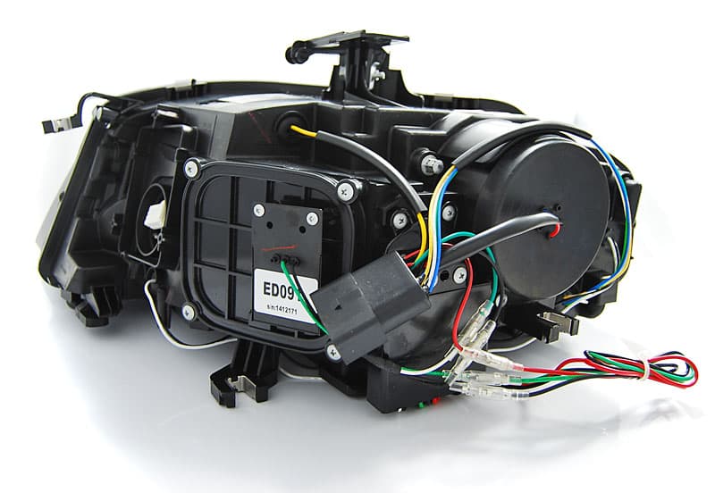 Predné svetlá Audi A4 B8 08-11 TRU-DRL Xenón Black – náhľad 4