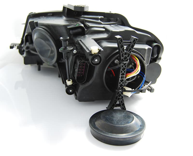 Predné svetlá Audi A3 8P 08-12 TRU DRL Black – náhľad 3